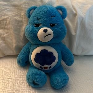 Grumpy Care Bear in very good condition soft Basic Fun Inc 2020 12-14” so cute